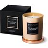 Aroma Naturals Candele profumate, candele in cera di soia naturale, regalo per la casa di fragranze, 35 ore di tempo di combustione (Iris e fiori d'arancio)