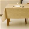 Corredocasa Tovaglia da tavola Antimacchia e Impermeabile Made in Italy - No Stiro, Idrorepellente, Facile da Pulire - Ottima qualità, Disponibile in Vari Colori e Misure (Beige, 18 Posti 140X360)