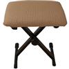 Generico Coprisgabello rettangolare,coprisgabello per pianoforte personalizzabile,coprisgabello universale elasticizzato per cambiare le scarpe,lavabile in lavatrice(40x30x4cm(16x12x2inch), Light Brown)