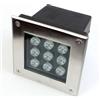 QICBYING Faretto A LED Impermeabile IP66, Faretti LED Esterno, Faretto Luce Da Pavimento, Luce A LED Da Incasso Per Esterni, Luci Di Illuminazione Per Percorsi Di Piscine ( Color : Cold white light , Size : 12
