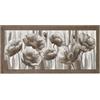 BIANCHERIAWEB Tappeto Passatoia Cucina Corsia Retro Antiscivolo Disegno Amsterdam By Suardi 55x140 Fango