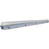 MÜLLER LICHT Müller-Licht Aqua-Promo Plafoniera LED 120cm - Lampada da soffitto e pareti a LED per ambienti umidi - luce bella in bianco neutro (4000K) per l'ideale luce di lavoro - 1x18W tubi LED - IP65 - grigio
