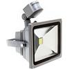 Oikabio Faretto a LED con illuminazione a LED e sensore di movimento PIR (10 Watt)