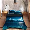 IlGruppone Completo Letto Lenzuola 100% Cotone Set Lenzuolo Moderno sotto sopra Federe Due Stampe in Altissima Definizione - Dis4Dreams - Matrimoniale