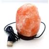 crigema - Lampada USB di Sale dell'Himalaya - 12 cm di Altezza - 0,5-1 Kg (GREZZA)
