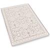 Casatessile Tappeto da Bagno Spugna Cotone Rebecca Lungo, Medio o Tappetino Scendi Doccia - Bordeaux, 60x120 cm.