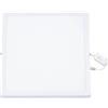 YASTA Plafoniera Led Soffitto 24w Quadrata Luce Fredda Pannello Luminoso 27x27 Applique Da Parete Interno Faretto Led 6000k