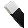 TEKHOME Applique da Esterno E27 IP44, Lampada da Parete Moderna in Alluminio e Acrilico, Attacco E27 (Lampadina no), Impermeabile per Giardino, Facciata, Balcone - Nero/Bianco/Caffè B250 (NERO)