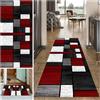 MXOUAJ Tappeto Passatoia Cucina Antiscivolo Tappeto Runner Passatoia Tappeti Runner Ingresso Tappeti per Corridoio Tappeto Runner Cucina Tappeto Lungo per Cucina e Bagn, Soggiorno, Corridoio90 x 200 cm