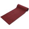 Casatessile Tappeto passatoia corsia Cucina Ingresso Oscar Largo 50 cm. Materiale Antisfilo e Fondo in Gomma Antiscivolo - Rosso, 240 cm.