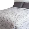 Home Tresor Trapuntino Copriletto, Quilt Letto Primaverile-Estivo, Trapunta Anallergica Autunnale Mezza Stagione 100 gr/mq Antiacaro e Traspirante (Dis. 1, Matrimoniale)
