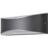 Lucande Applique LED da esterni (Moderno) colore Nero, in Alluminio lampadina inclusa applique lampada outdoor per facciata/parete terrazzo e