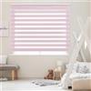 Blindecor Lira tenda a rullo giorno e notte, colore Rosa, tenda per interni 180 x 180 cm (Larghezza x Altezza) | Dimensioni del tessuto 177 x 175 cm. Eleganti tende giorno e notte