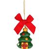 THUN, Addobbo Natalizio per Albero di Natale in Ceramica, Versione Piccola, Collezione Magia del Natale, Addobbo Natalizio da Collezione, Idea Regalo per Natale, 4,4 x 4,1 x 5,4 cm