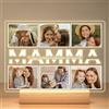 Jkolalin Regalo Festa Della Mamma Idee Regalo, Cornice con Foto Personalizzata, Lampada Personalizzata con Foto, Regali Festa Della Mamma Originali