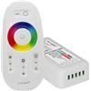Licht-Zubehoer.de by MLZ Mi-Light Set di controllo LED RF + telecomando touch 2,4 G 12/24 V | RGBW - Controllo per strisce LED RGB+W