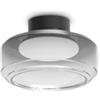 Ideal Lux TOPICO Plafoniera LED Semi-Incasso 25 cm Colore Fumo 3000 K