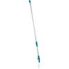 Leifheit Manico telescopico scopa con snodo per Click System, Manico estensibile da 110 a 190 cm, Manico allungabile 190 cm per pulire ovunque