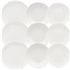 thun spa Domino- Set 18 Piatti LA ROUTINE - Porcellana