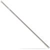 Relaxdays Asta telescopica Estensibile, senza viti, plastica, in acciaio inox, argento, 110-200 cm