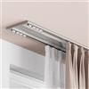 Generic Binario Doppio per Tende Invisibile Binario per Tende Silenzio da 1 A 6M Binario A Soffitto per Tende per Commerciale Appartamento Albergo Ospedale(Gold,1.1M/3.6FT)