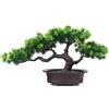 Verve Jelly Bonsai Artificiale Pino, Pianta Finta in Vaso, Albero Finto, Ornamenti Floreali, Piante Verdi Finte, Simulazione Creativa per Decorazione Domestica