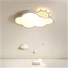 GUANSHAN Lampada da soffitto a LED creativa a forma di nuvola con sole, lampadario a forma di nuvola, lampada da soffitto calda, apparecchio di illuminazione per camera da letto per ragazzi e ragazze