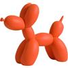 YOYUMI Scultura Cane Palloncino, Ornamenti Decorativi in Resina, Adatto per decorare soggiorni camere da letto e uffici, (Arancione 8.7Inch)
