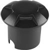 VR VETRINEINRETE Vetrineinrete® Faretto calpestabile a led 1 watt 3 fasci di luce lampada segnapassi carrabile per esterno vialetti giardino tenuta stagna IP67 luce fredda calda naturale (Luce Calda)