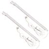 HOMSFOU 2pezzi Striscia Luminosa Da Lettura Led Usb Portatile Luminosa Da Lettura Con Luce Per Degli Occhi Per Lavoro e Campeggio