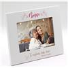 Generico Cornice Personalizzata per Nonna con Foto Inclusa - Idea Regalo per Festa dei Nonni o Compleanno - Firma con Il Tuo Nome (18 x 13 cm | Orizzontale)