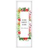 MG Design Cornice 50x140 cm - colore Bianco, in legno, con vetro acrilico - da appendere in verticale o in orizzontale, senza sfondo, per foto, poster, puzzle