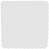 PuntoCasaStore 100 PZ Velo VELI di Fata Tulle Organza VELETTI BOMBONIERE 24x24 CM Quadro Smerlato Fai da Te Confetti Bianco