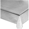 emmevi Tovaglia Trasparente Antimacchia Moderna Plastificata Lucida Copritavolo Pvc Mod.LUX 140X120 DIS_4