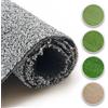 TAPISO Canyoo Erba Sintetica Grigio 7 mm per Esterno da Giardino Terazza Balcone Giardino d'inverno Prato Sintetico Resistente UV Tappeto Erba Finta al Metro Rotolo 100 x 100 cm