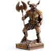 Veronese Design Minotauro Creatura del Labirinto Statuetta in resina dipinta a mano in miniatura