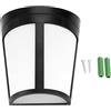 HEEPDD Luci Solari per Esterni, Luci di Sicurezza Solari a LED Luci di Movimento Wireless Luci da Parete Solari per Esterni per Porta D'ingresso Cortile Garage Ponte Giardino Paesaggio (Luce bianca)