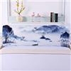 uyeoco Copritestiera Fodera/Copri Testata Letto Copertura Headboard Covers Testiera Letto Matrimoniale Singolo Elastica per Letto Fodera Protezione Elastico all-Inclusive Coperchio Testata Letto