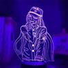 KJsdaADSA 3D Gift Night Light Night Light Korekiyo Shinguji Led Anime Light Lamp Illusion Led Lampada da tavolo che cambia colore 16 colori