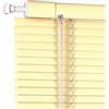 AJTXCSFOQL Tenda Veneziana su Misura Larghezza 30-215 cm Altezza 50-280 cm, Privacy Oscuranti Senza Fori, 25mm Persiane Veneziane Orizzontali per Finestre Interne(Yellow)