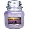 Village Candle 106316337 Lavender Vaso Medio, Vetro, Viola, 10.3 x 10.1 x 12.4 cm