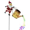 Generico Lampade Esterno Energia Solare, 99cm*15cm, Renne Luminose Da Santa, Luce Di Natale Da Esterno Solar, Luce Giardino Energia, Supporto Per Paesaggio, Giardino, Decorazione Di Balconi
