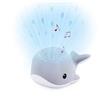 ZAZU Wally The Whale Projector - Proiettore di luce per bambini con melodie rilassanti, battito cardiaco, suono oceano o musica lounge, volume variabile, sensore di pianto, spegnimento automatico