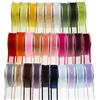 SUPER RIBBONS®™ - Nastro in organza con bordo in raso da 40 mm, 25 metri su bobina-rosa polveroso