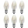 Pomurom Lampadine a incandescenza - 3/5/6/8/10/15 Pezzi Lampadine E12 Luce Calda, Vintage Lampadina Bianca Calda 10W 220V 2700K, Lampadina di Ricambio per Lampada di Sale luci notturne lampade da Tavolo