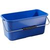 Perfetto Supermop Secchio Plastica 13 lt, Plastica, Blu, 47 x 23 x 21 cm