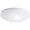 McShine Plafoniera | STELLA | Attacco a 3 luci Ø37,5 cm per lampadine E27 | Plafoniera LED rotonda, bianca, adatta per soggiorno, corridoio, studio, ufficio