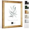 Bildershop-24 Cornice portafoto NEPAL foglia d'oro 50x70cm (FORMATO PUZZLE), cornice barocca