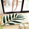 Treer-shop Tappetini da Bagno Antiscivolo Assorbente d'Acqua Tappeto,Lavabile Morbida Microfibra Floccaggio,Treer con Retro in Gomma Antiscivolo per Cucina, Doccia, Soggiorno (foresta,50x80cm)