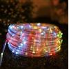 Generico Tubo Luminoso di Natale 10m LED MULTICOLORE I-50010 | Impermeabile per Esterno | 8 Modalità di Illuminazione | 230V | Classe Energetica G | Decorazione Festiva per Giardino, Terrazza, Albero di Natale